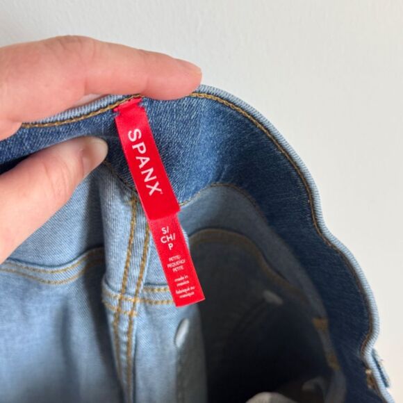 SPANX Seamed Front Wide Leg Jean - Vintage Indigo | Size S - Picture 5 of 8